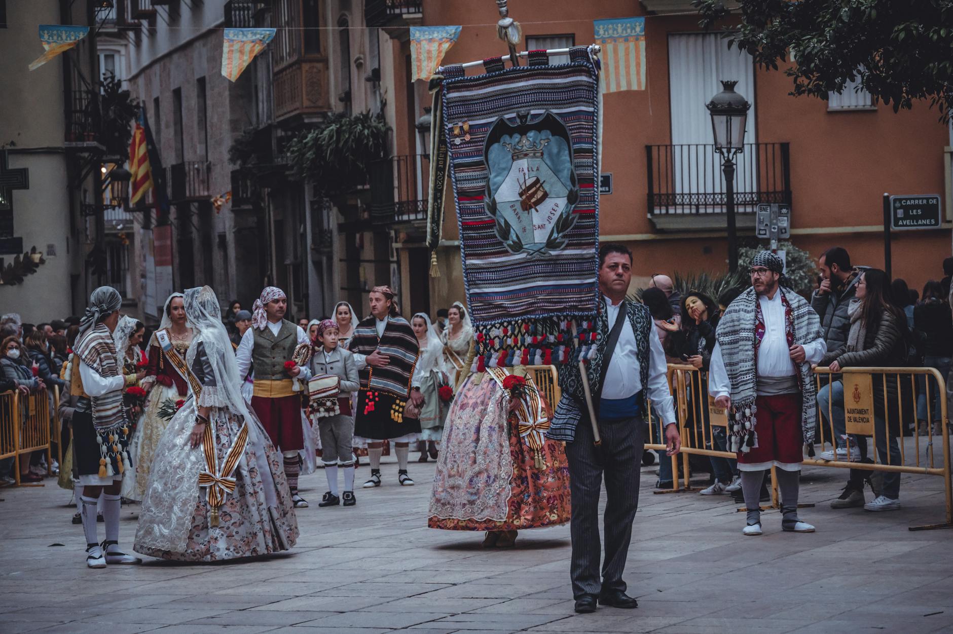 people on festival in valencia